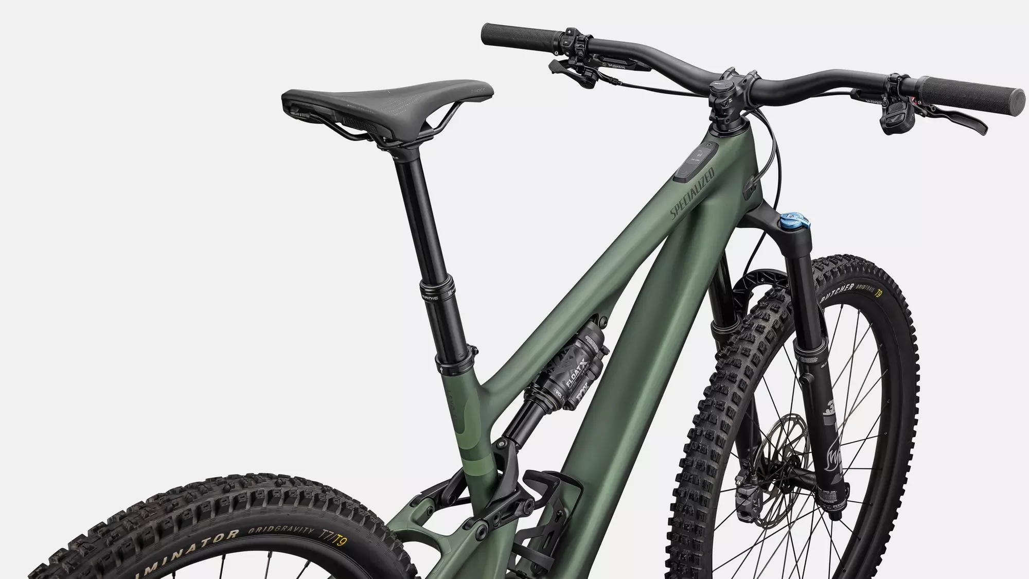 Specialized Cykel, Turbo Levo SL Comp Carbon, Cypress Metallic / Cypress / Dark Moss Green, 
