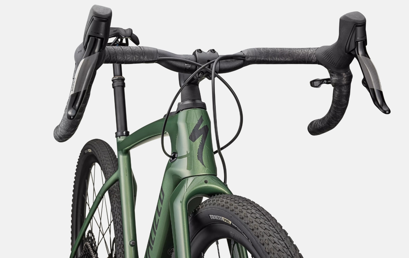 Specialized Cykel, Turbo Creo 2 Comp AXS, Cypress Metallic / Black Liquid Metal