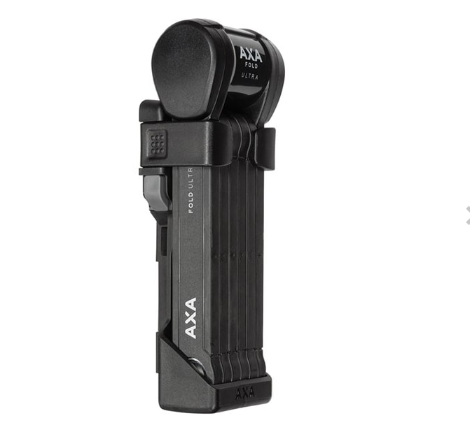 AXA Lås, Fold Ultra 6mmx90cm, Black