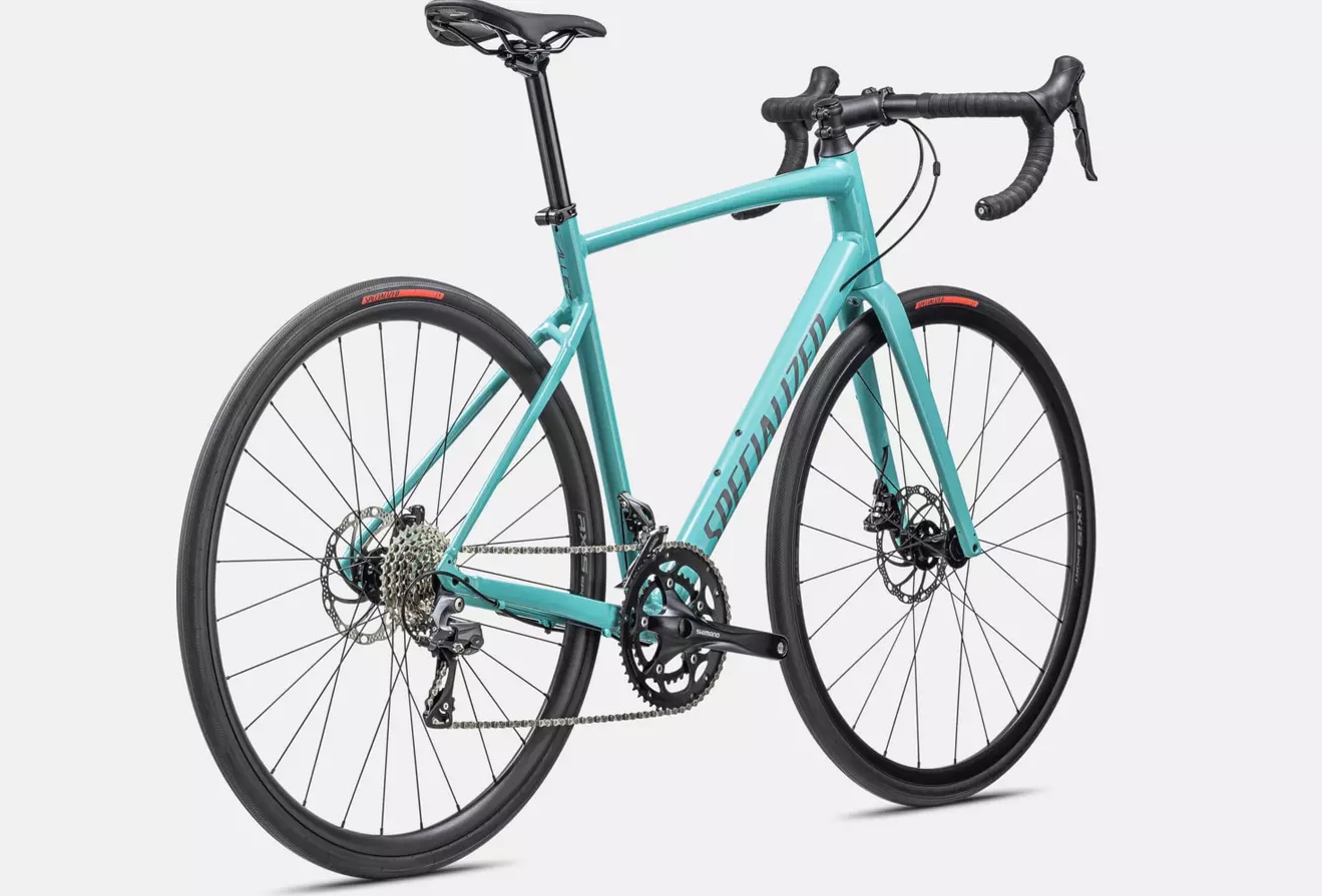 Specialized Cykel, Allez E5 Disc, Gloss Lagoon Blue/Cool Grey/Blaze