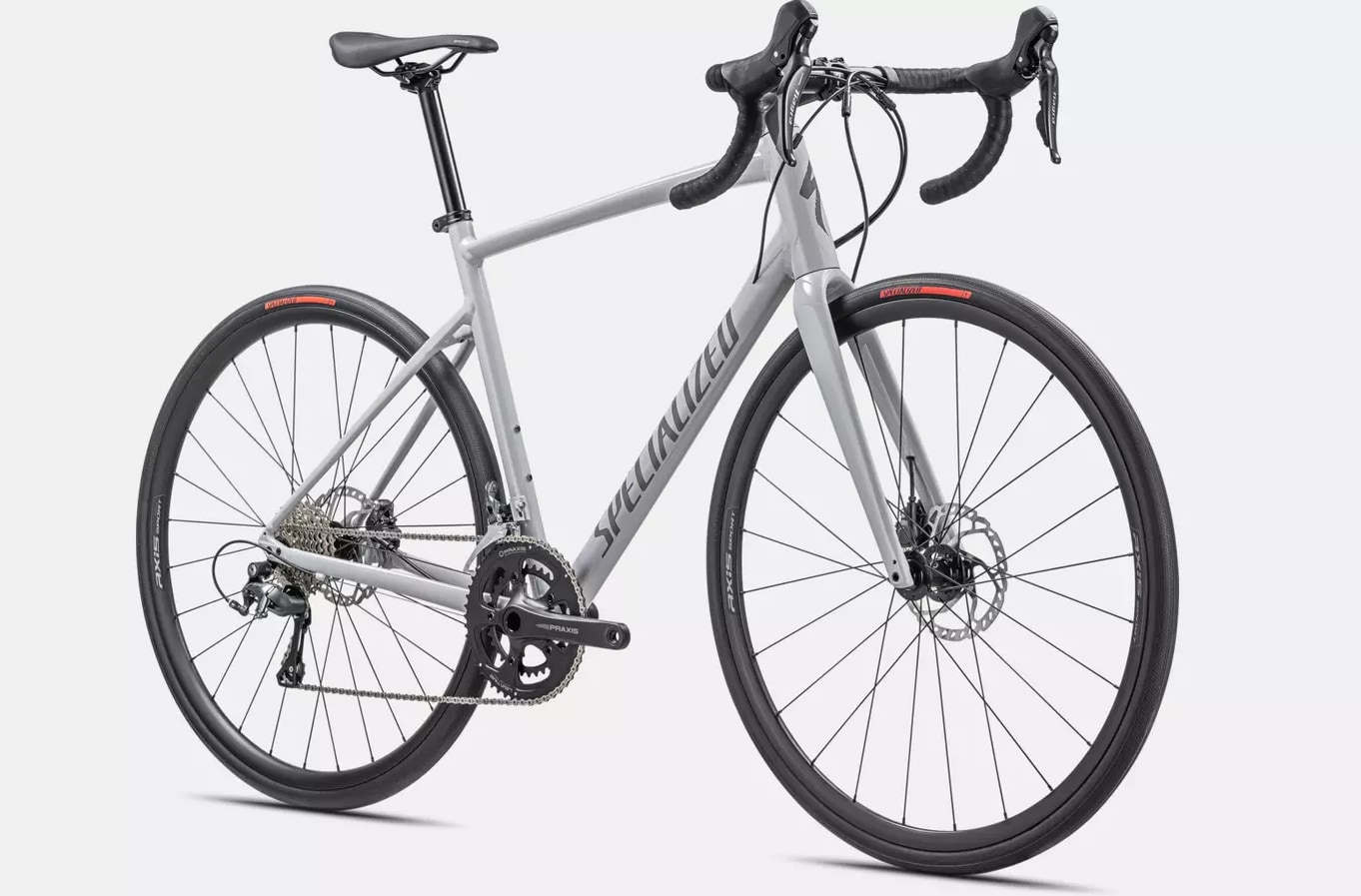 Specialized Cykel, Allez Sport E5 Disc, Gloss Dove Grey/Cool Grey/Chameleon Lapis