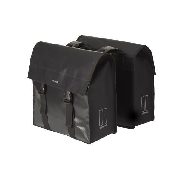 Basil Packväska, Urban Load - Double Bag, Black