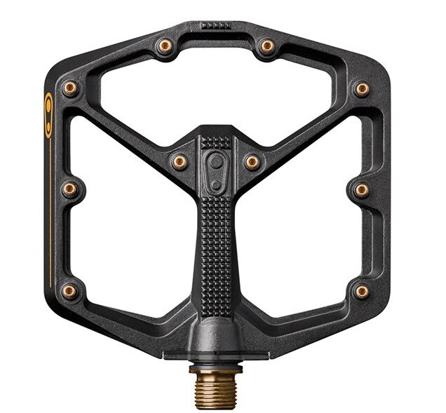 CrankBrothers Pedal, Stamp 11, Black/gold