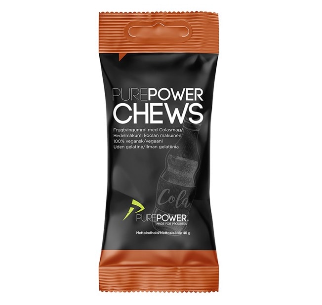 PurePower Chews, Cola Flavours 12x40 gram