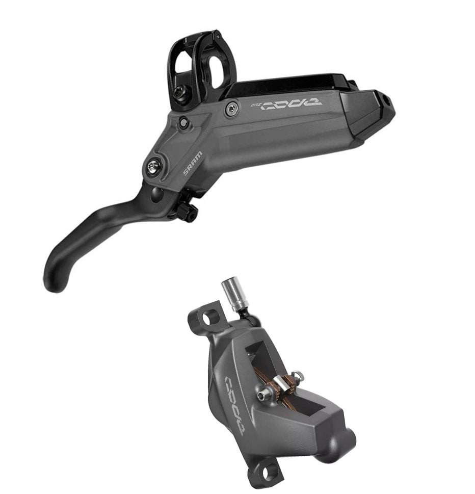 SRAM Skivbroms, Code BRZ Stealth 4 piston, Blast Dark Polar Anodized