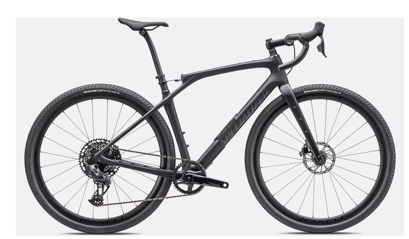 Specialized Cykel, Diverge STR Expert, Satin Black/Diamond Dust