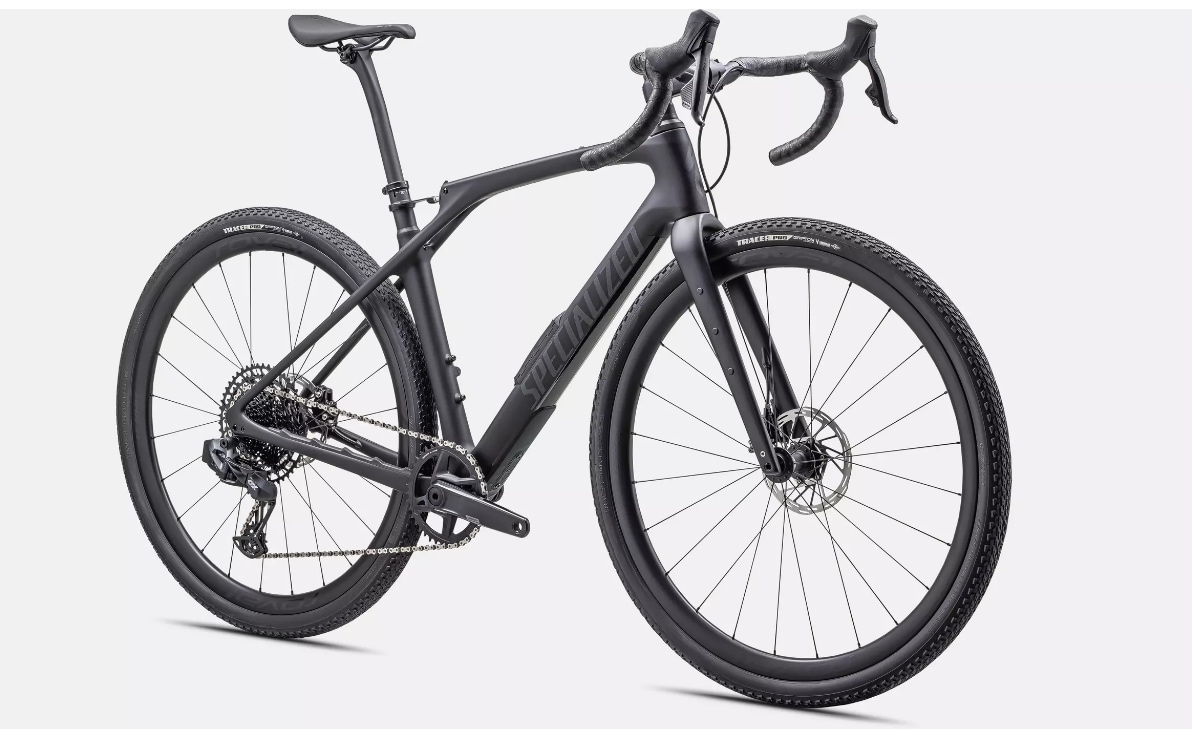 Specialized Cykel, Diverge STR Expert, Satin Black/Diamond Dust