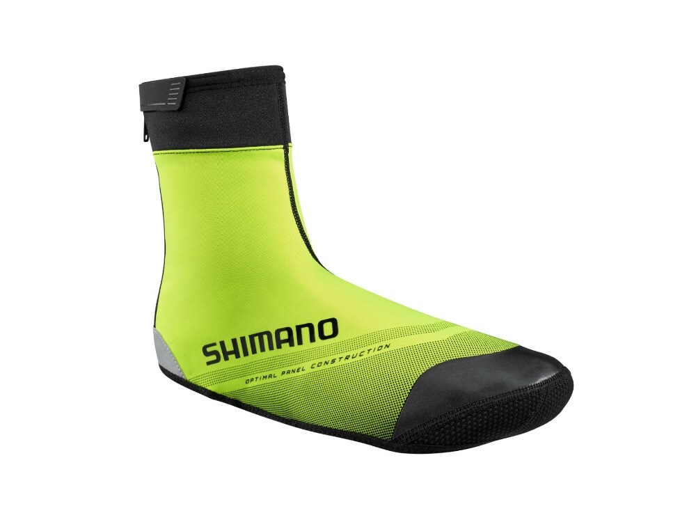 Shimano Skoöverdrag, S1100X Softshell MTB, Neongul