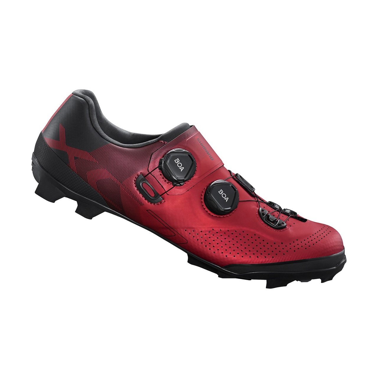 Shimano Sko, XC702, Red