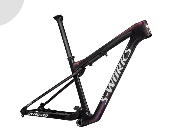 Specialized Ram, Epic World Cup S-Works, Gloss Carbon / Red Pearl / Chameleon Fade