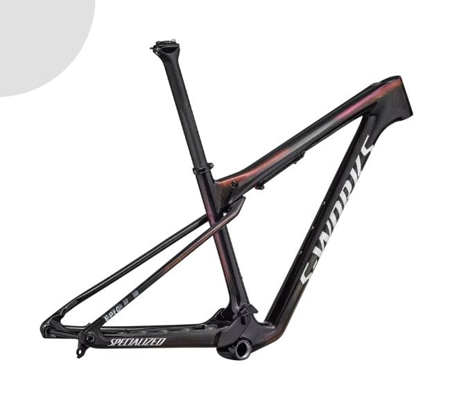 Specialized Ram, Epic World Cup S-Works, Gloss Carbon / Red Pearl / Chameleon Fade