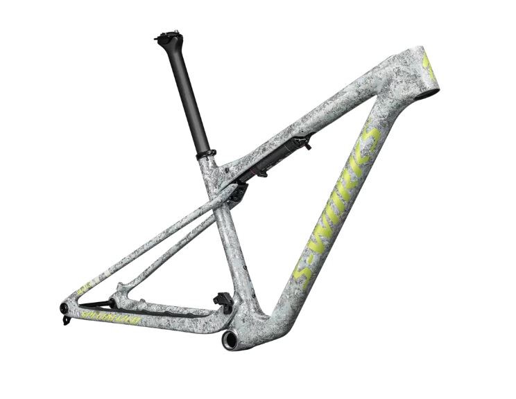 Specialized Ram, Epic World Cup S-Works, Gloss Dune White / Ashen Grey / Sea Foam Impasto
