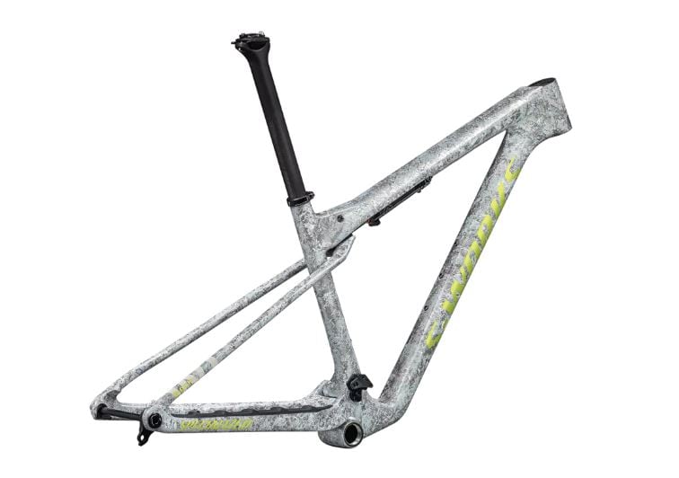 Specialized Ram, Epic World Cup S-Works, Gloss Dune White / Ashen Grey / Sea Foam Impasto
