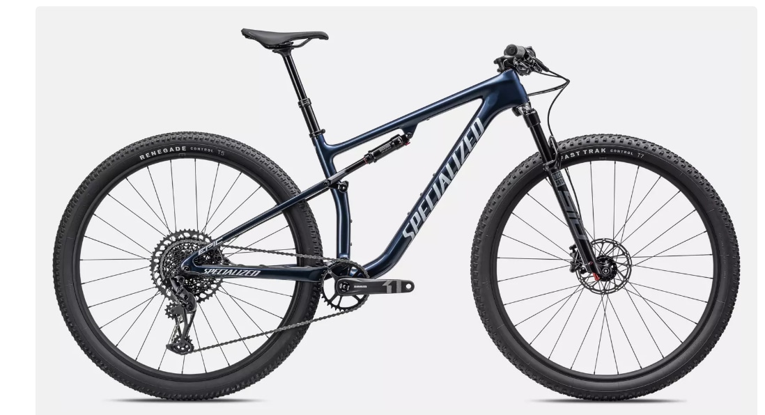 Specialized Cykel, Epic Comp, GLOSS MYSTIC BLUE METALLIC / MORNING MIST