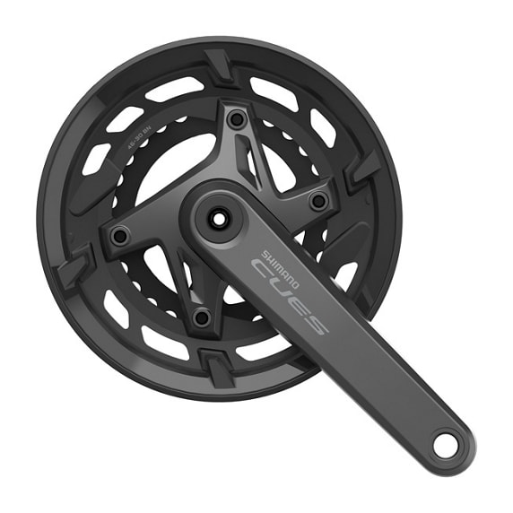 Shimano Vevparti, Cues FC-U6000 46/36t, 2x9/10/11-Delat