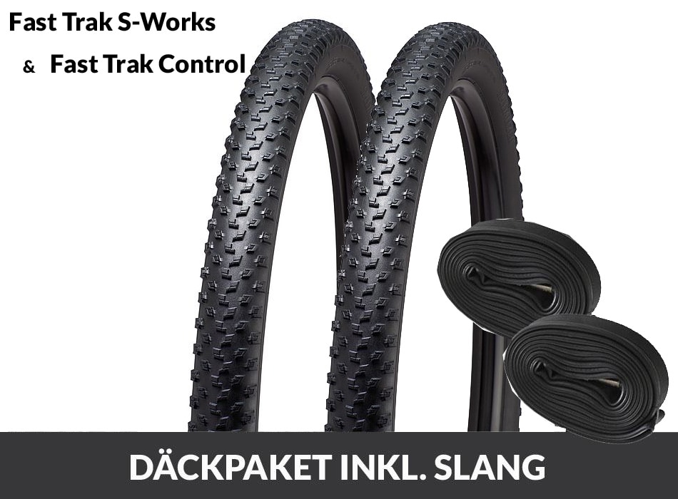 Specialized Däck, Fast Trak S-Works/Fast Trak Control SET Slang 29", Diverse Breddalternativ