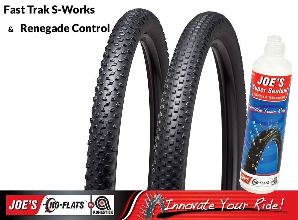 Specialized Däck, Fast Trak S-Works/Renegad Control SET Liquid 29", Diverse Breddalternativ