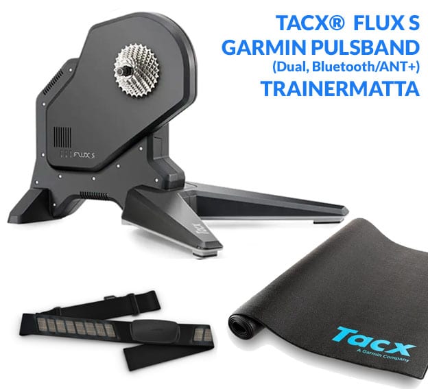 Tacx Trainer, Flux S Smart T2900S, BUNDLE
