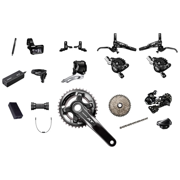 Shimano Grupp, XT M8050 Di2, 36/26T, 11-Speed