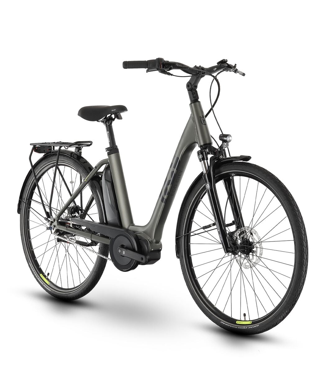 Husqvarna Cykel, Eco City 1 CB 418, Dark Green Metallic