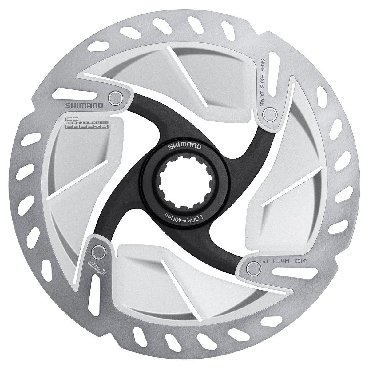 Shimano Bromsskiva, RT800 Centerlock Ice-Tech Freeza, Diverse Storleksalternativ