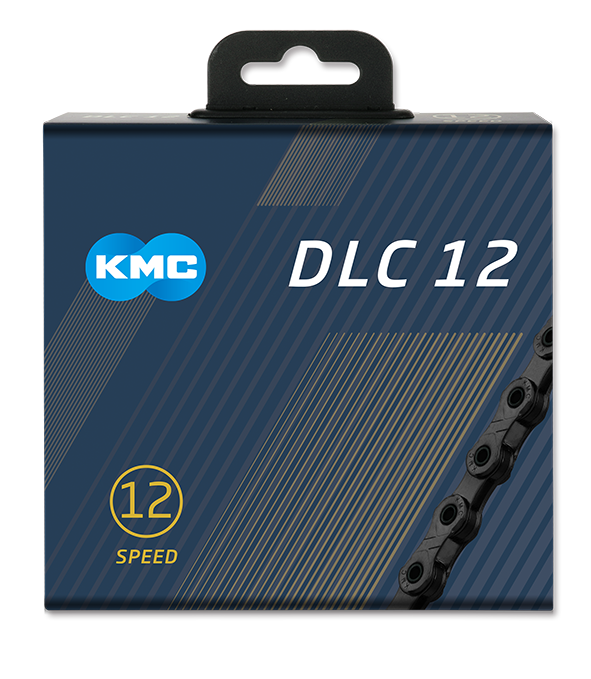 KMC Kedja, X12 DLC Svart, 12-Delad