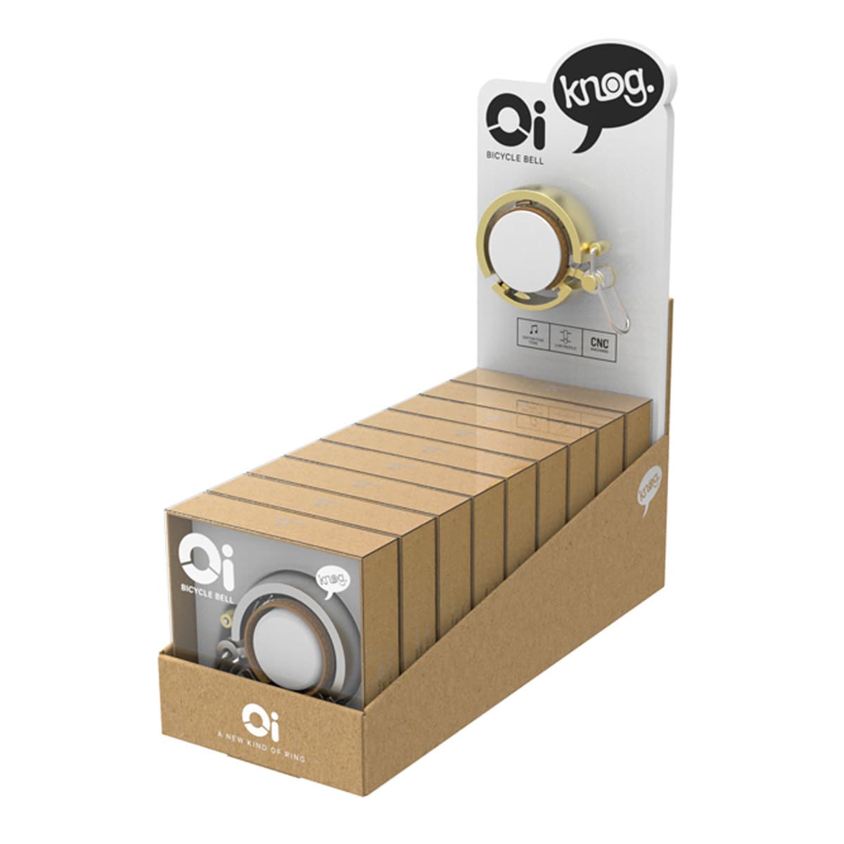 Knog Ringklocka, Oi Luxe Large, Diverse Färgalternativ