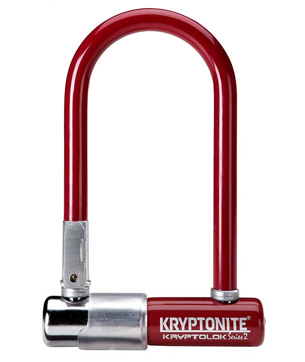 Kryptonite Bygellås, KryptoLok Series 2 Mini-7 8.2x17.8cm, Merlot