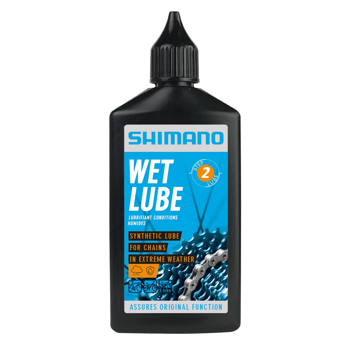 Shimano Kedjeolja, Wet Lube, 100ml