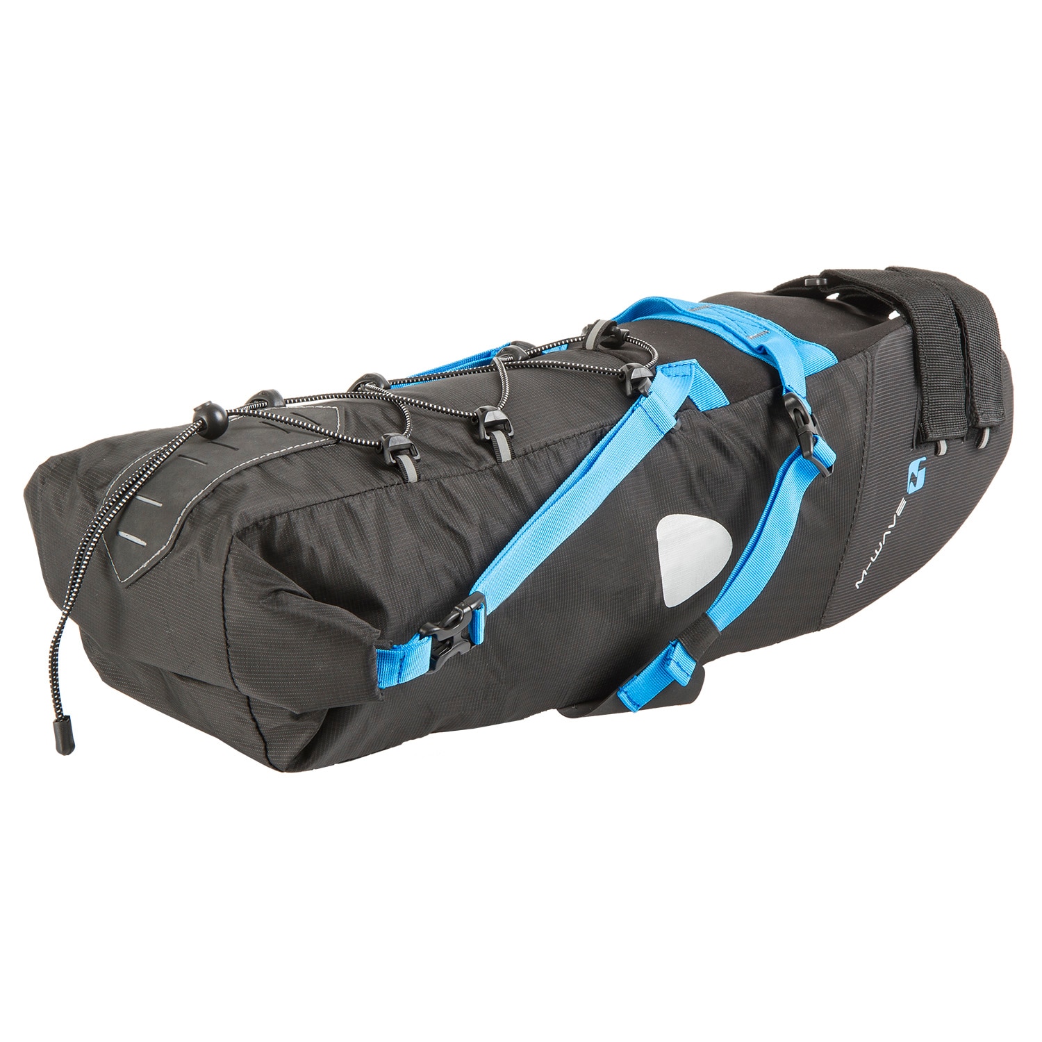 M-Wave Sadelväska, Rough Ride Saddel Bikepacking Bag, 11L Black