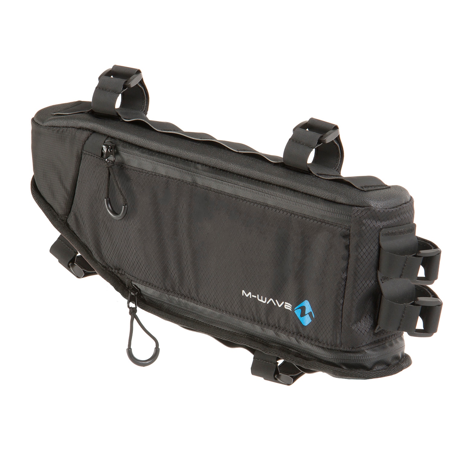 M-Wave Ramväska, Rough Ride Triangle Bikepacking Bag, Black