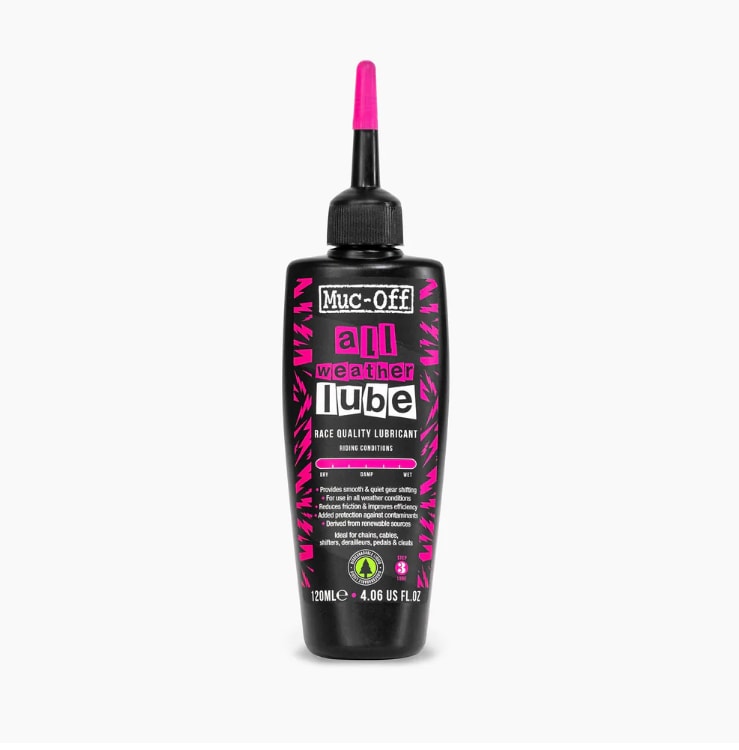 Muc-Off Kedjeolja, ALL WEATHER lube, Diverse Volymalternativ