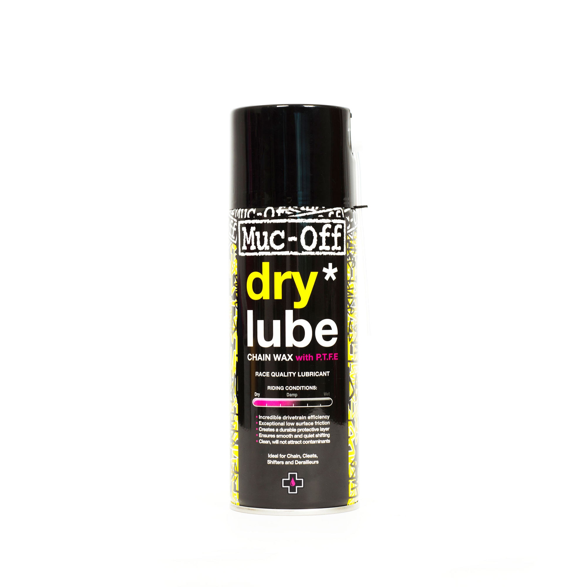 Muc-Off Kedjeolja, Dry PTFE Chain Lube Spray, 50 & 400ml