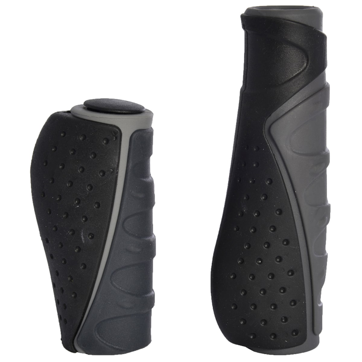 OXC Handtag, Dual Density Ergo Grips For Single Gripshift, Black/Grey