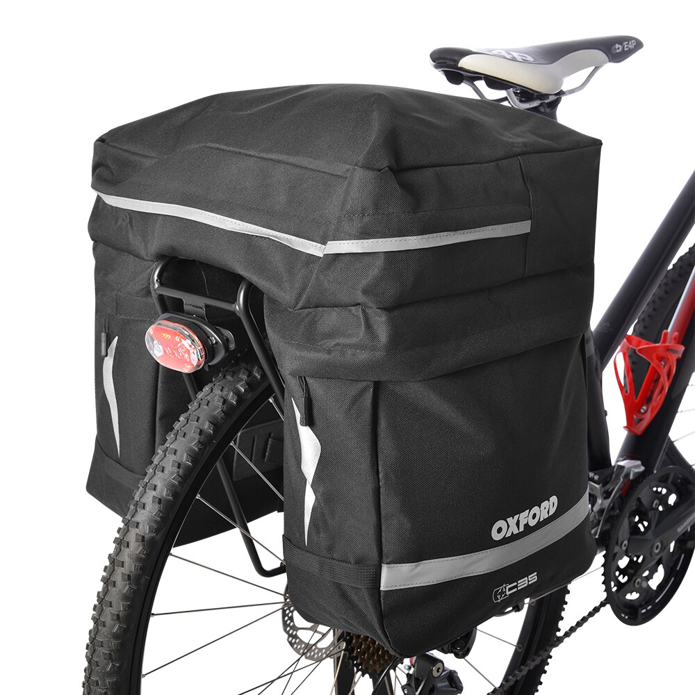 OXC Packväska, C35 Triple Pannier Bag, Black