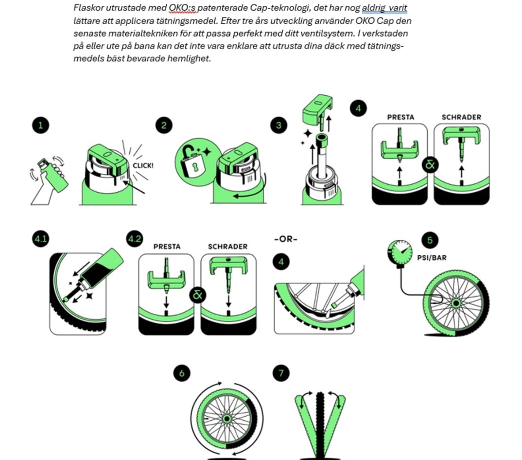 OKO Tätningsmedel, Magic Milk E-Scooter