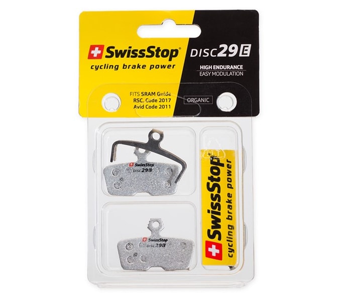 SwissStop Bromsbelägg, Disc 29 RS Code (MY11-MY16), Resin/Organiska