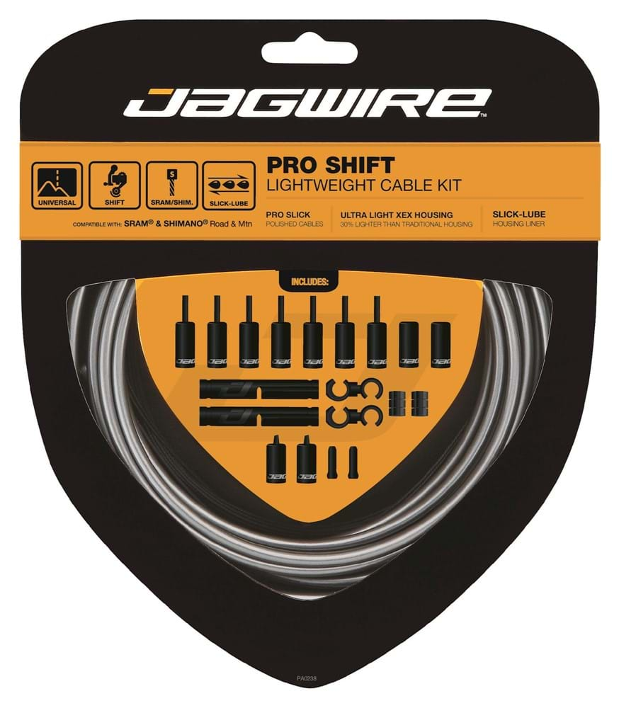 Jagwire Växelvireset, PRO Shift Racer/MTB SET, Diverse Färgalternativ