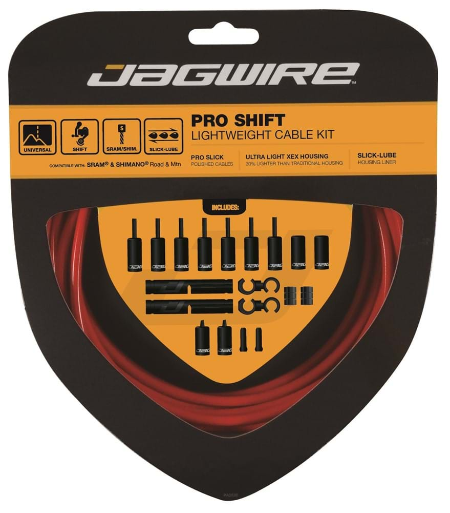 Jagwire Växelvireset, PRO Shift Racer/MTB SET, Diverse Färgalternativ