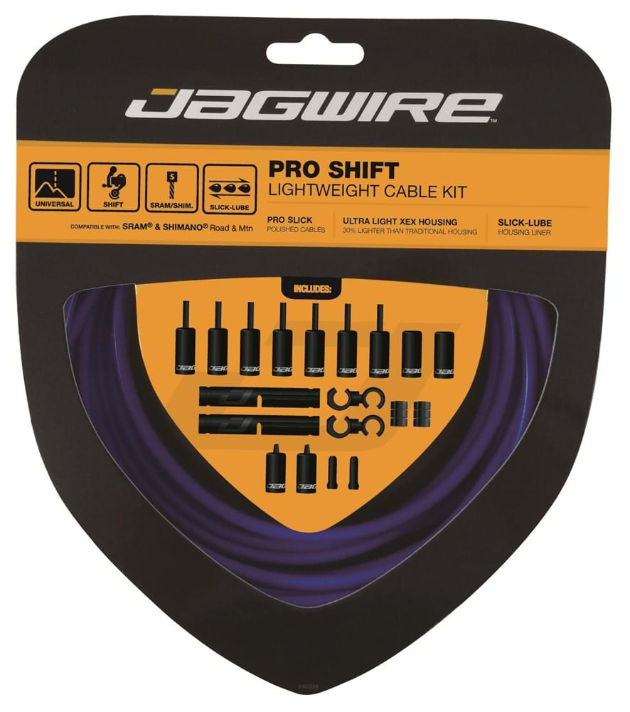 Jagwire Växelvireset, PRO Shift Racer/MTB SET, Diverse Färgalternativ