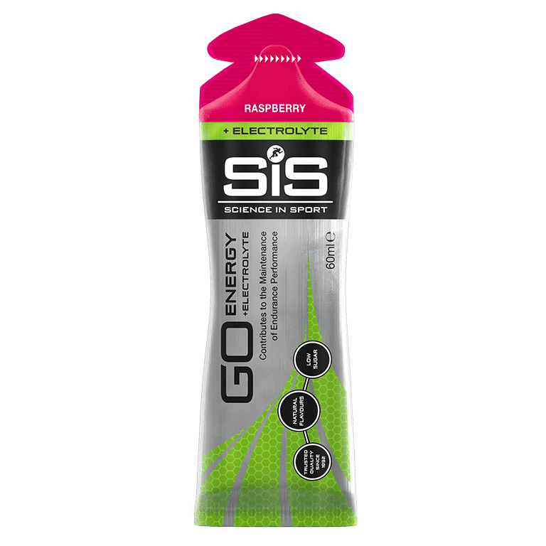 SiS Gel, GO Isotonic Energy + Electrolyte 60ml, Rasberry