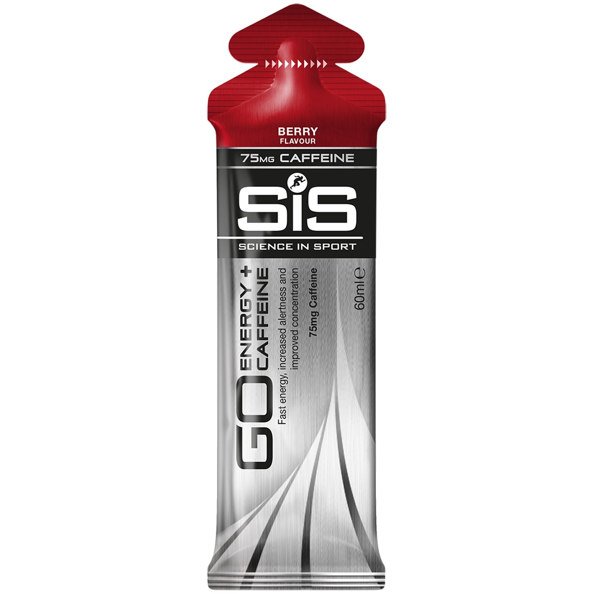 SiS Gel, GO Isotonic Energy + Caffeine 60ml, Berry