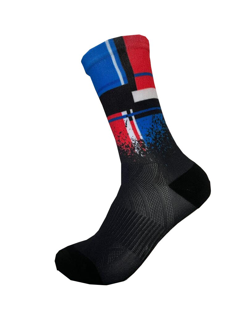 SOX Footwear Socka, Custom Team Red.Blue.