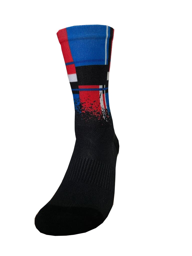 SOX Footwear Socka, Custom Team Red.Blue.