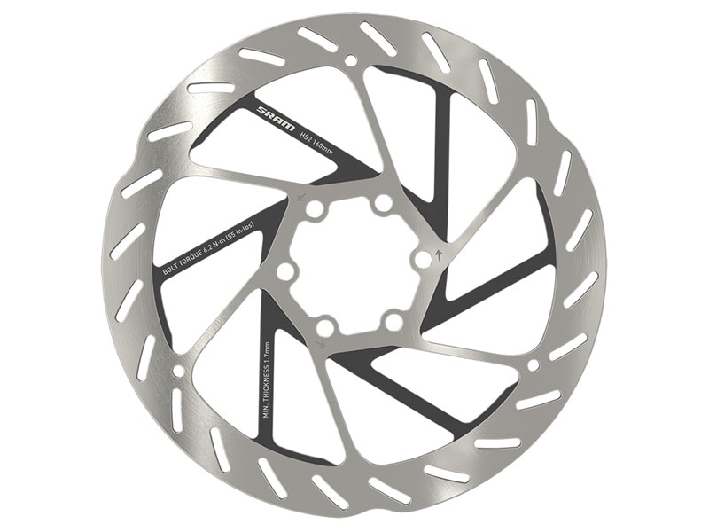 SRAM Bromsskiva, HS2 6B Rotor, Diverse Storleksalternativ