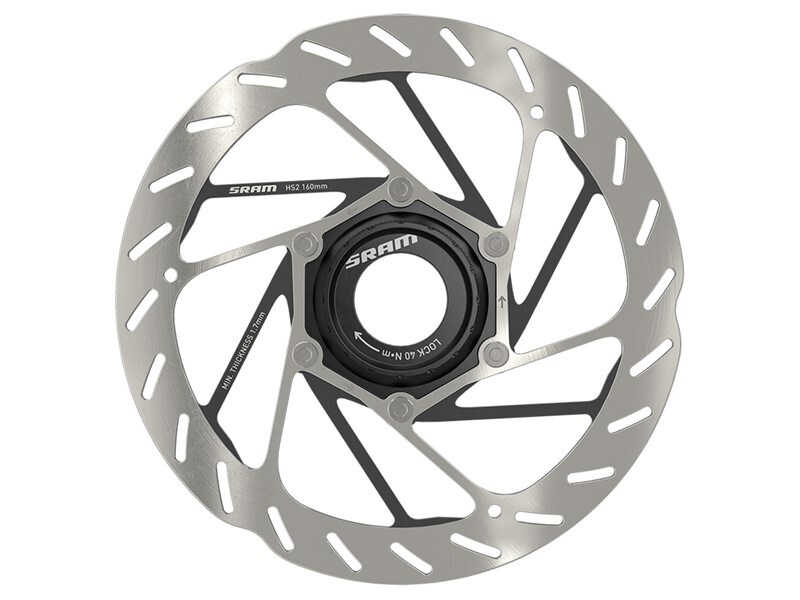 SRAM Bromsskiva, HS2 CL Rotor, Diverse Storleksalternativ