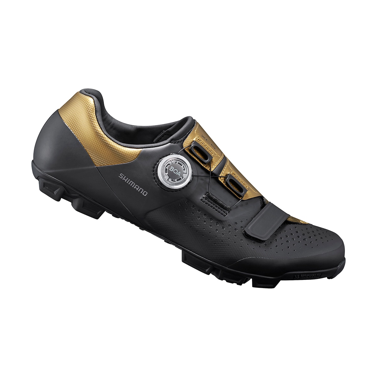 Shimano Sko, XC501, Black/Gold