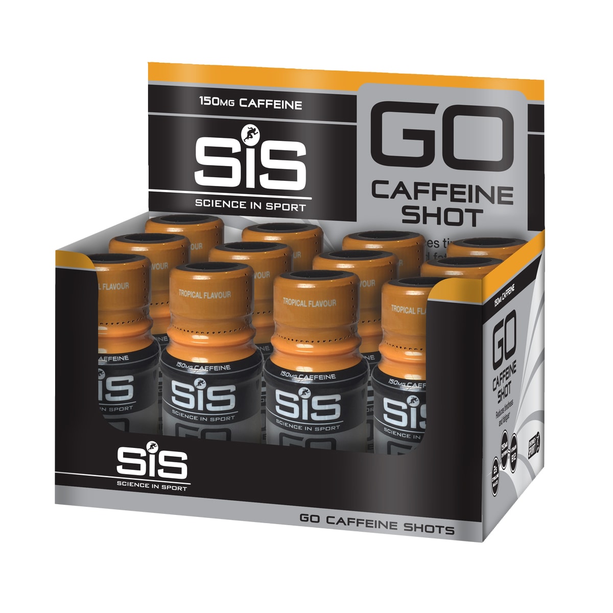 SiS Shot, GO Caffeine 60ml, Tropical