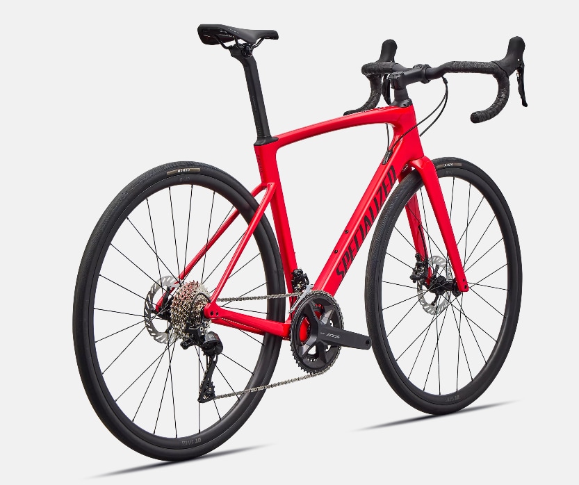 Specialized Cykel, Roubaix SL8 SPORT 105, Gloss Vivid Red/obsidian