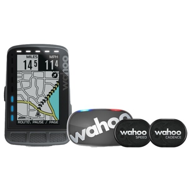 Wahoo Cykeldator, ELEMNT Roam GPS Bundle, Black